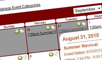 Create a Calendar
